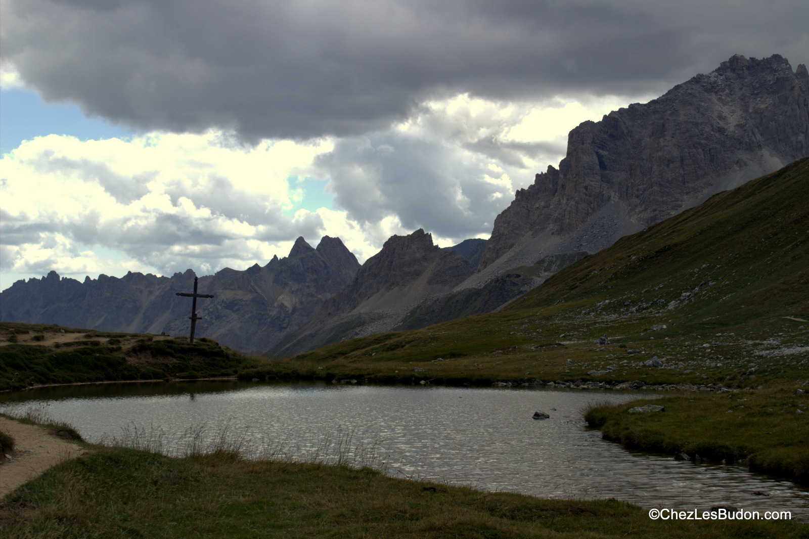 Col de la Roue (2543m), Replanette (2338m), Vallée Étroite (2434m)