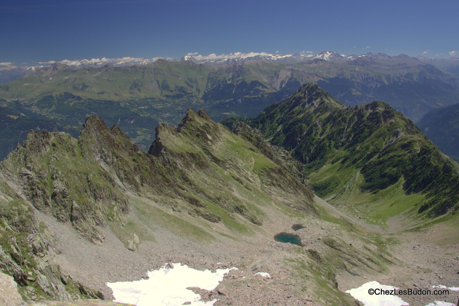 Lac (2320m) & col de la Vallette (2668m)