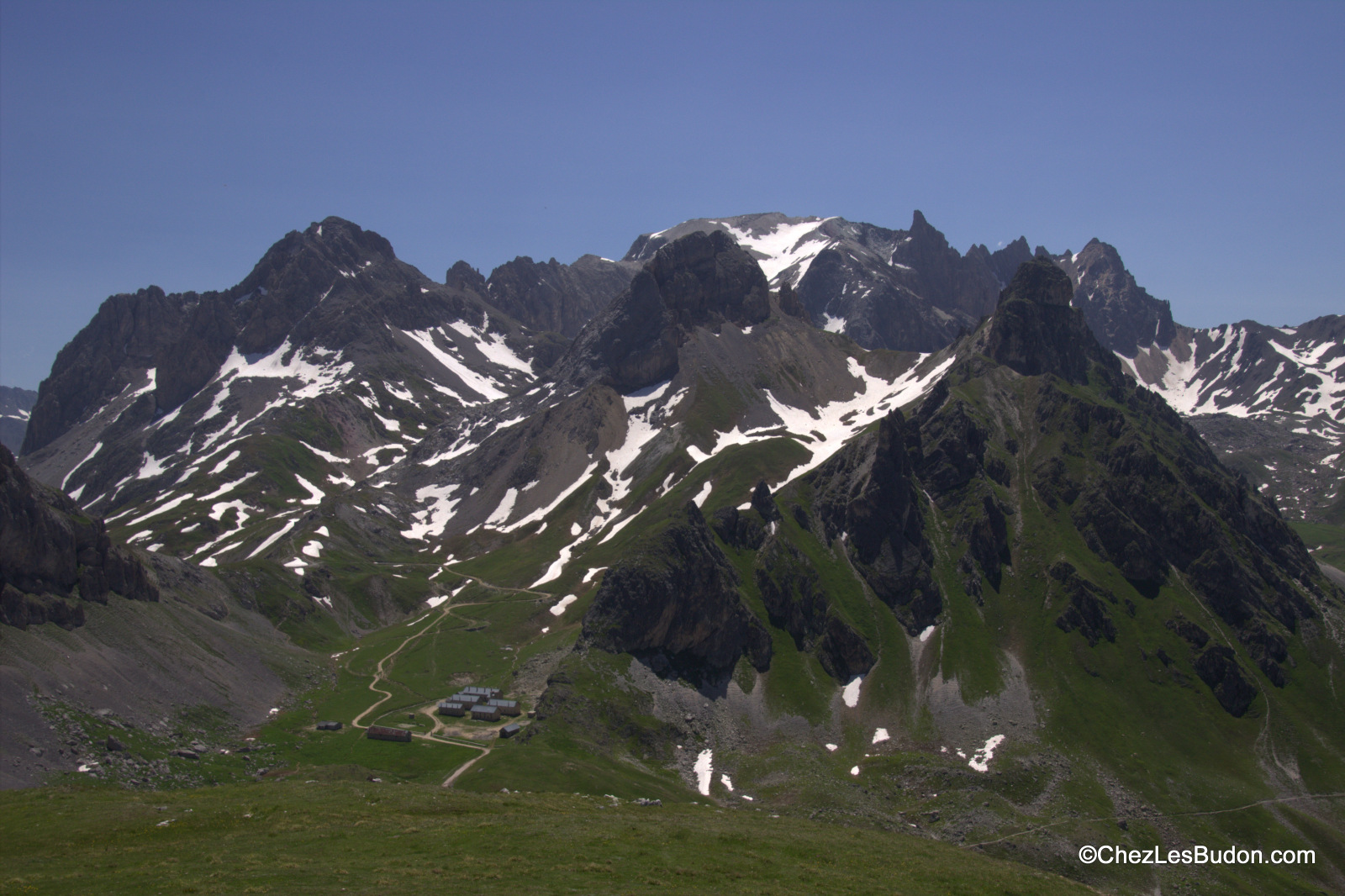 Côte Vieille (2611m), col des Rochilles (2491m), col des Cerces (2574m)