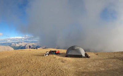 Bivouac au sommet du Mont Thabor (3178m)